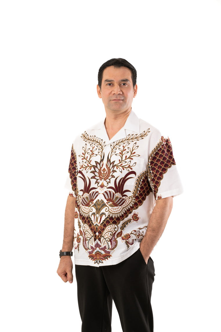 Batik Solo Lor Shirt White