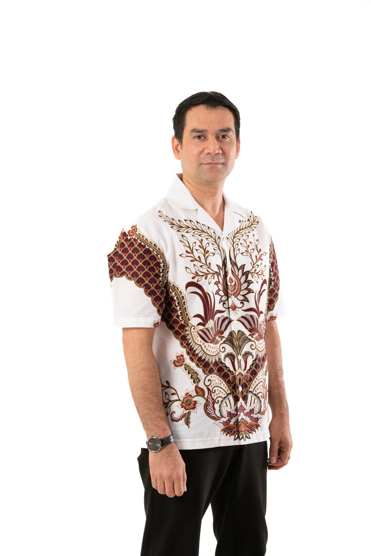 Batik Solo Lor Shirt White