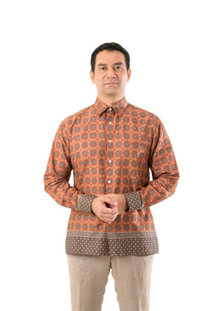 Batik Solo Wetan Shirt Red