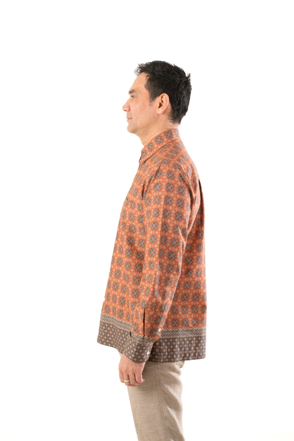 Batik Solo Wetan Shirt Red