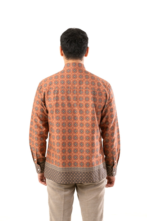 Batik Solo Wetan Shirt Red