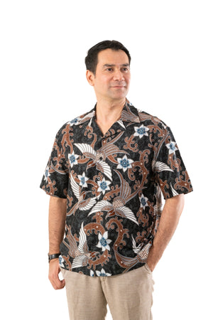 Batik Solo Lor Shirt Black