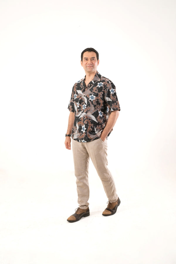 Batik Solo Lor Shirt Black