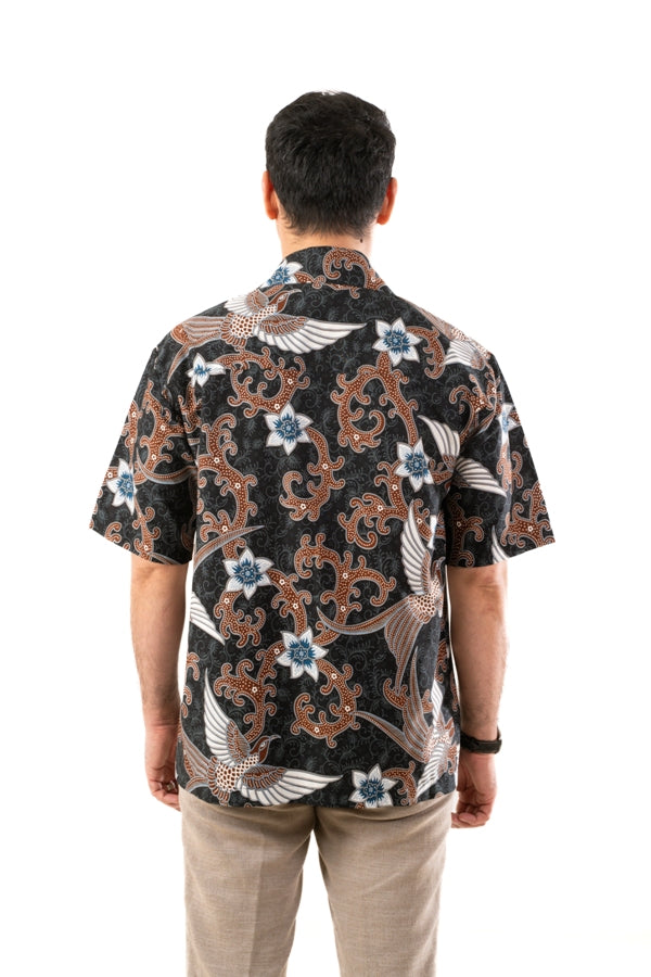 Batik Solo Lor Shirt Black